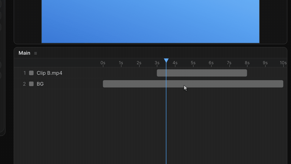 MotionKit – Layer mới dài đúng bằng layer đang chọn